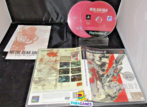 Ps2 metal gear solid sons - ps2,