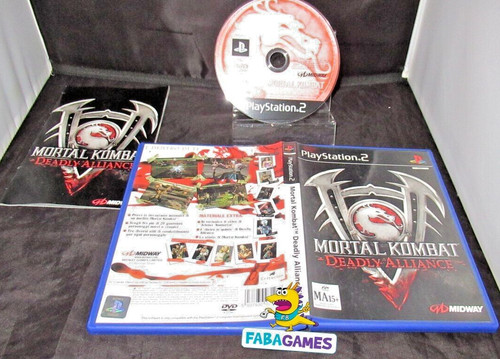 Ps2 mortal kombat deadly - ps2,